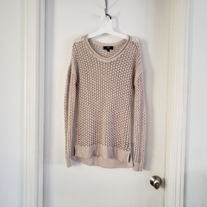 Mossimo Crochet Long Sleeve Top Size XS